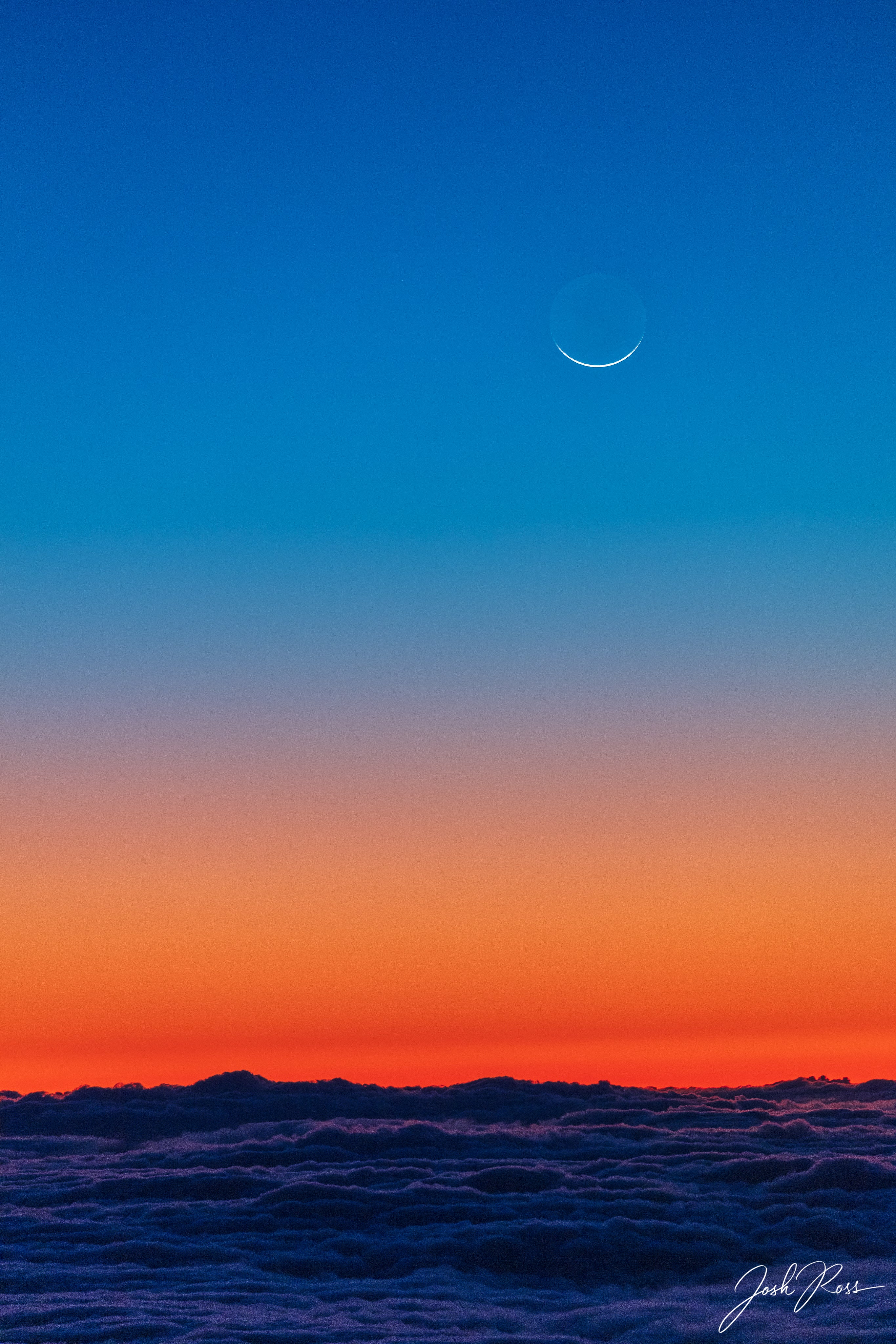 Moonset Silhouette hd wallpaper - KDE Store