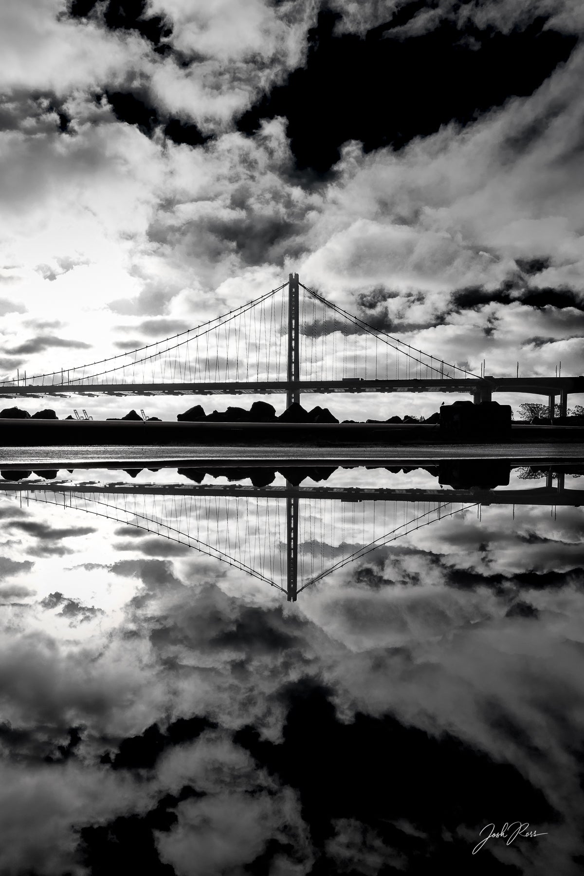Reflections of the Bay Bridge