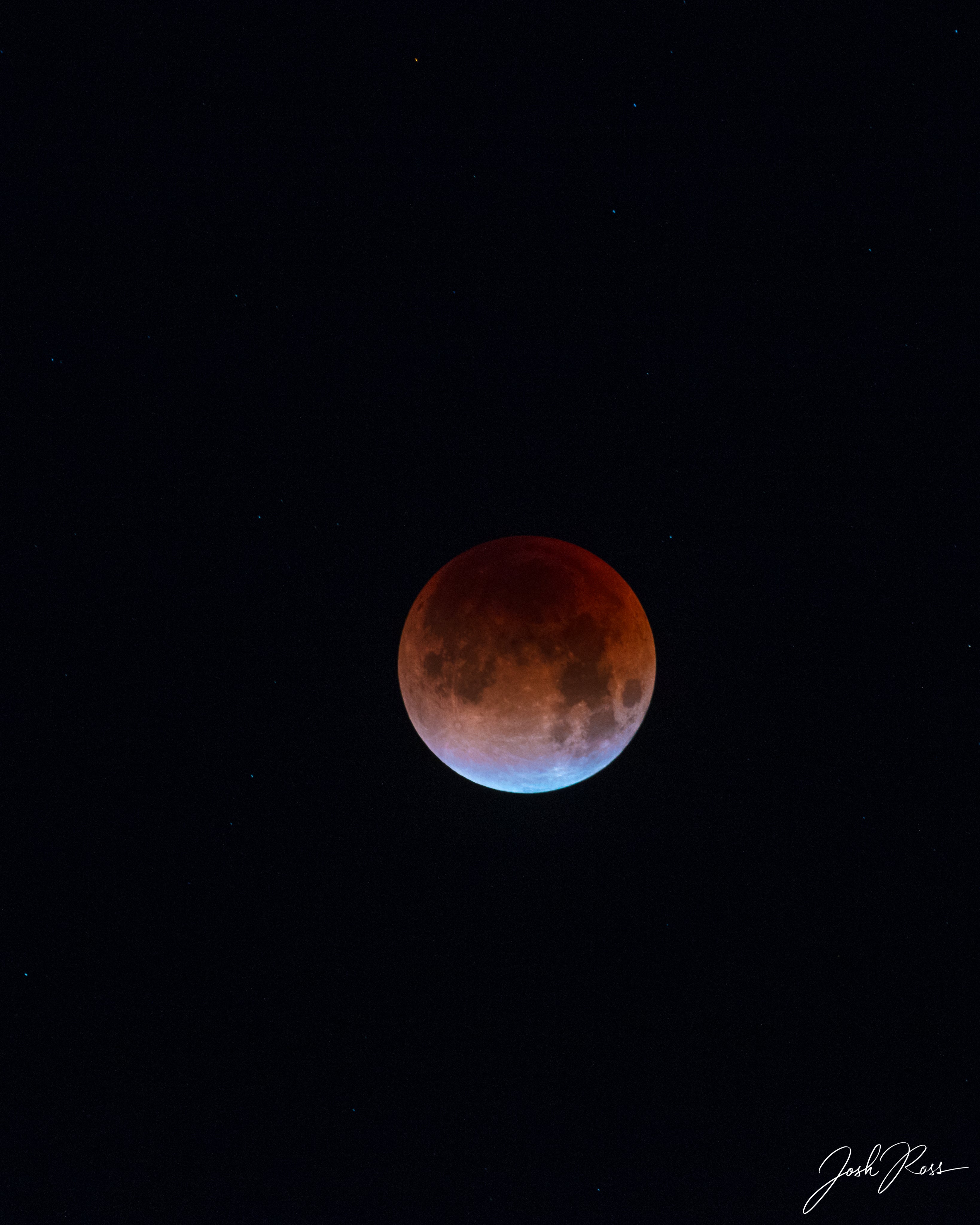 Superluna de sangre azul