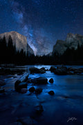 Yosemite bajo las estrellas